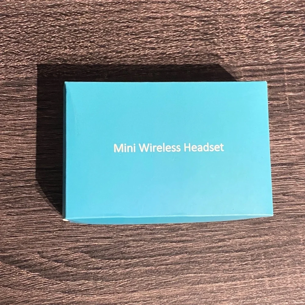 Mini Bluetooth Wireless Headphone Earbud Single In Ear Headset Charger & Case